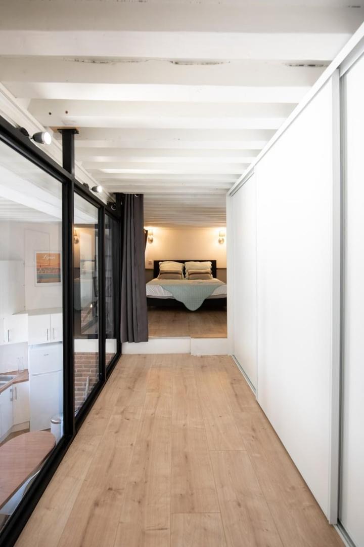 Appartement Le Ferratière - Moderne industriel du Vieux Lyon Extérieur photo